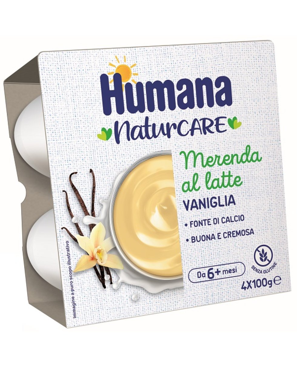 HUMANA Mer.Vaniglia 4x100g