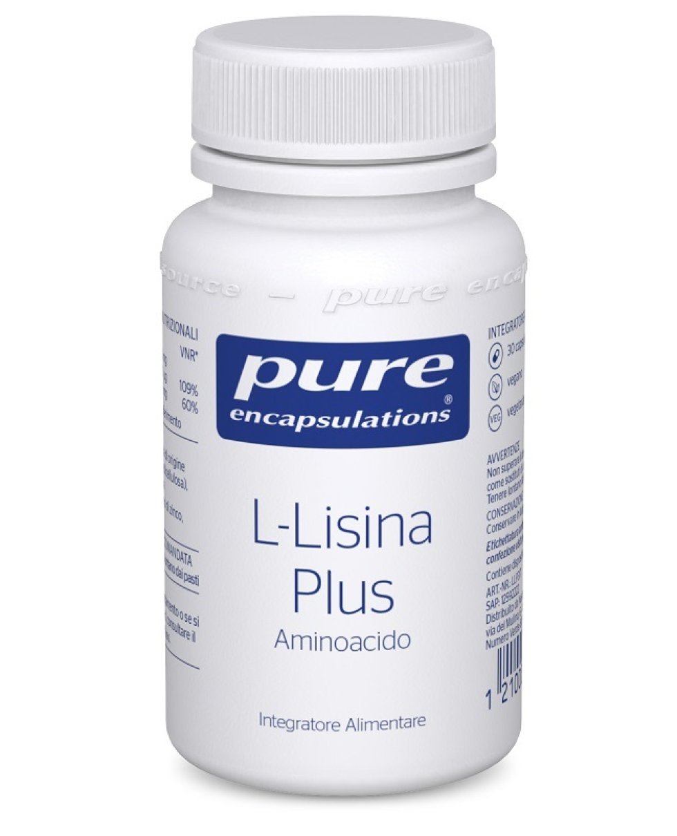 PURE ENCAPSUL L-LISINA PL30CPS