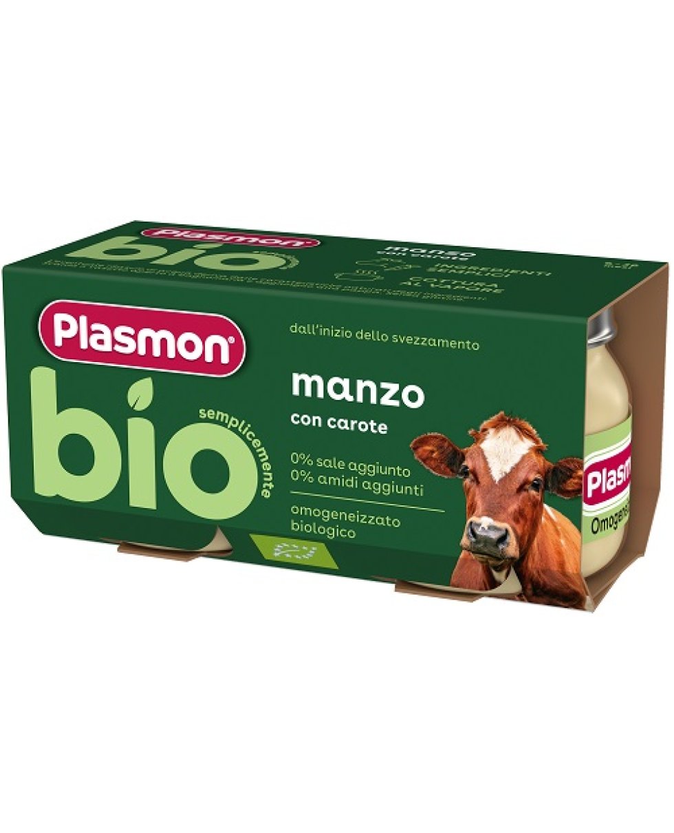 PLASMON BIO OMOG MANZO CAR 2PZ