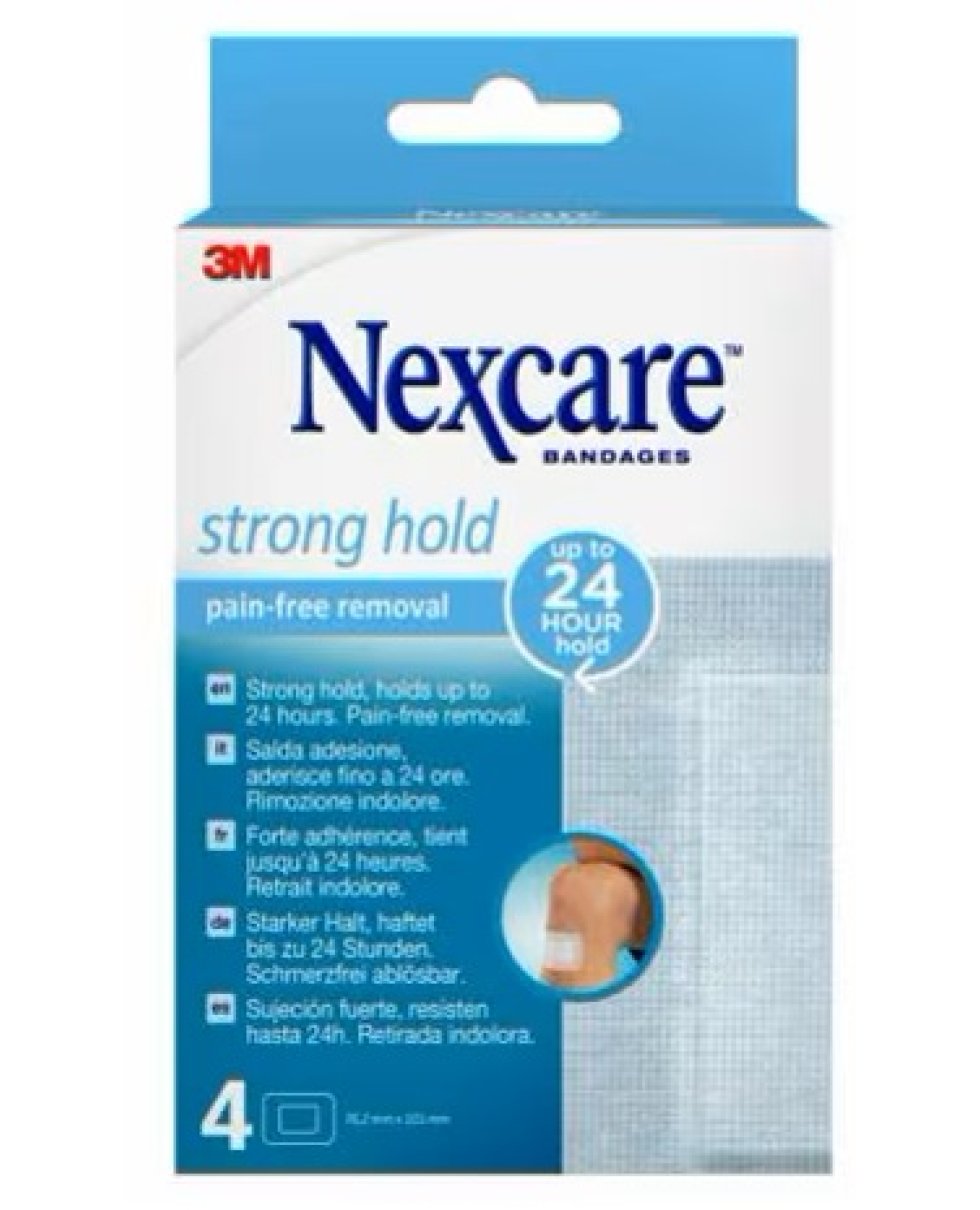 NEXCARE STRONG PADS 4PZ