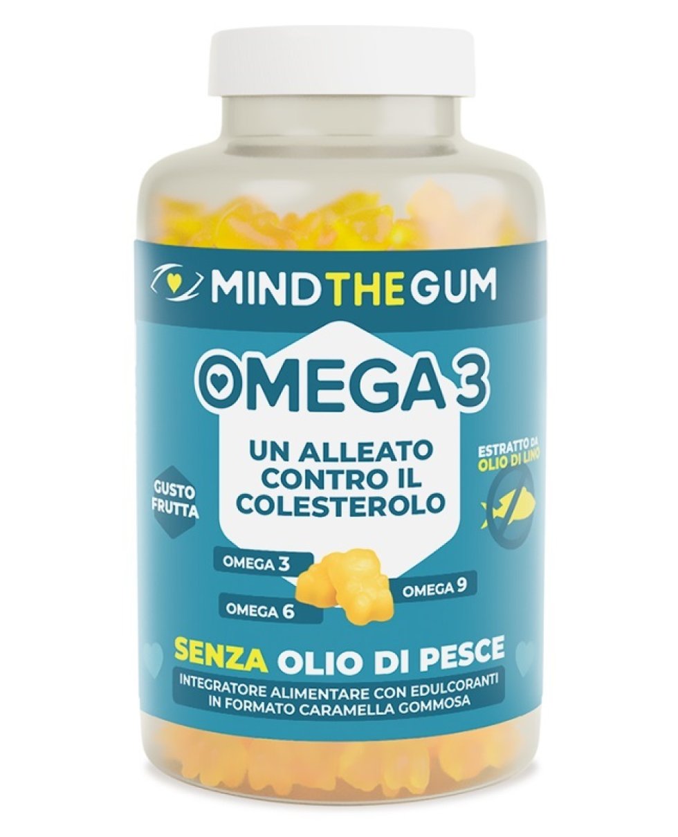 MIND THE GUM OMEGA 3 60PAST GO