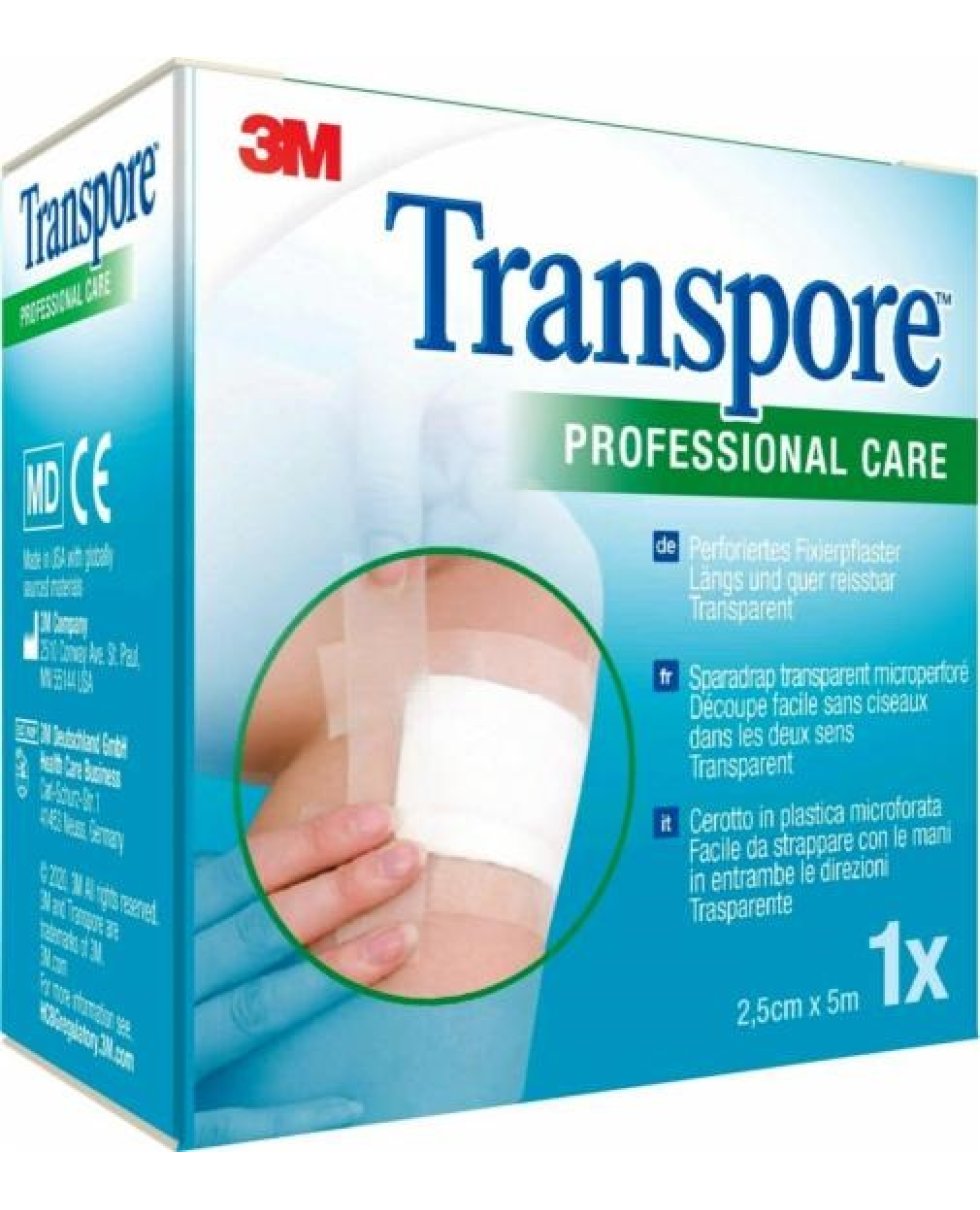 CER TRANSPORE 2,5X500CM RIC