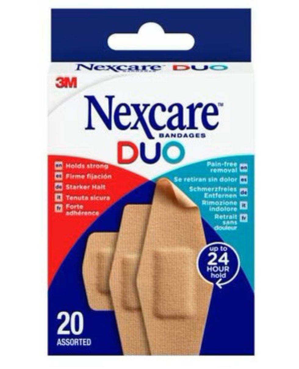 NEXCARE DUO CER ASSORT 20PZ