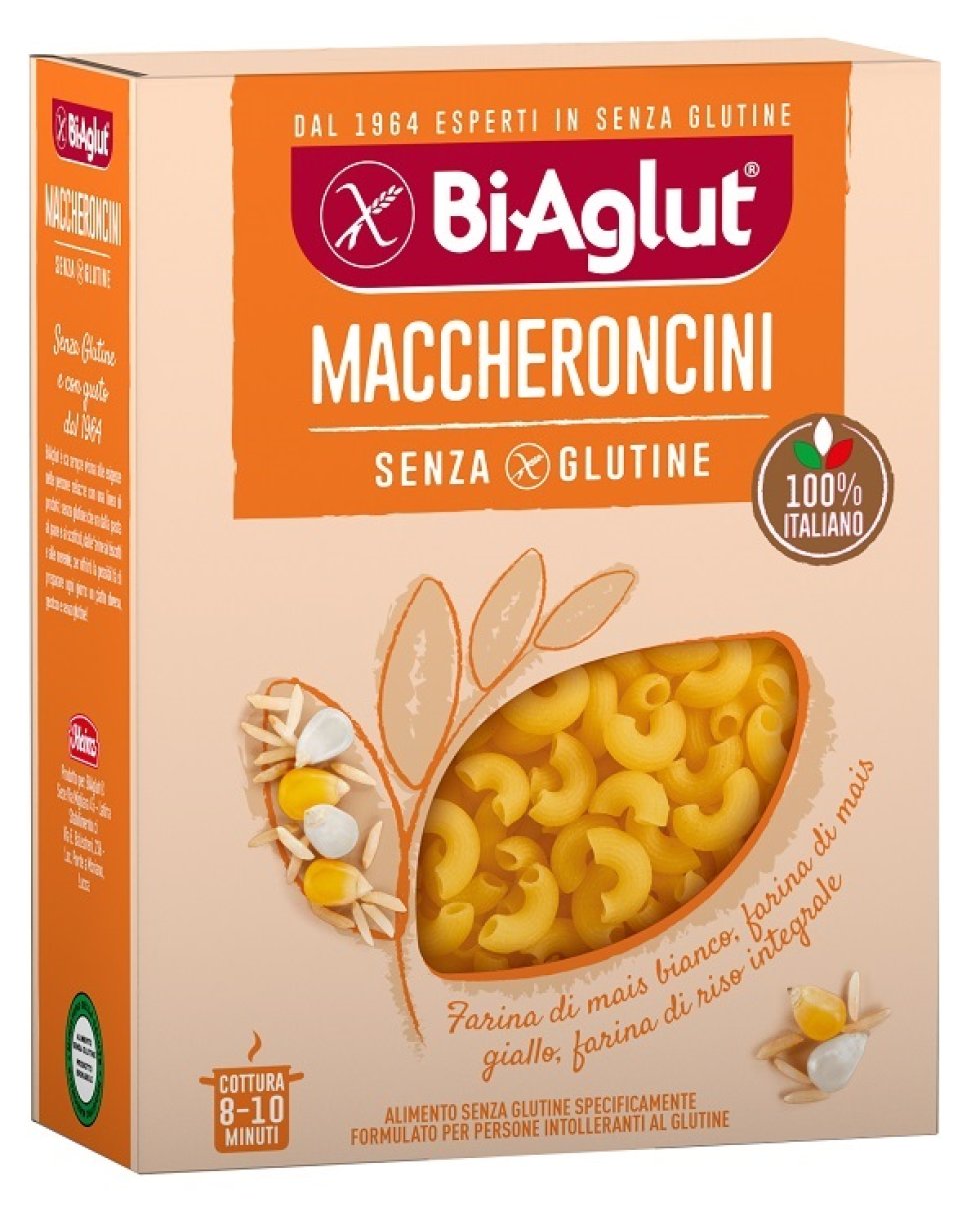 BIAGLUT Pasta Maccheronc.400g