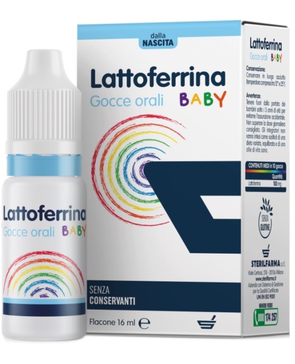 Lattoferrina Baby Gocce 16ml