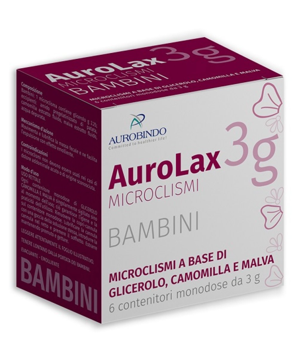 AUROLAX MICROCLISMI BAMBINI 6P