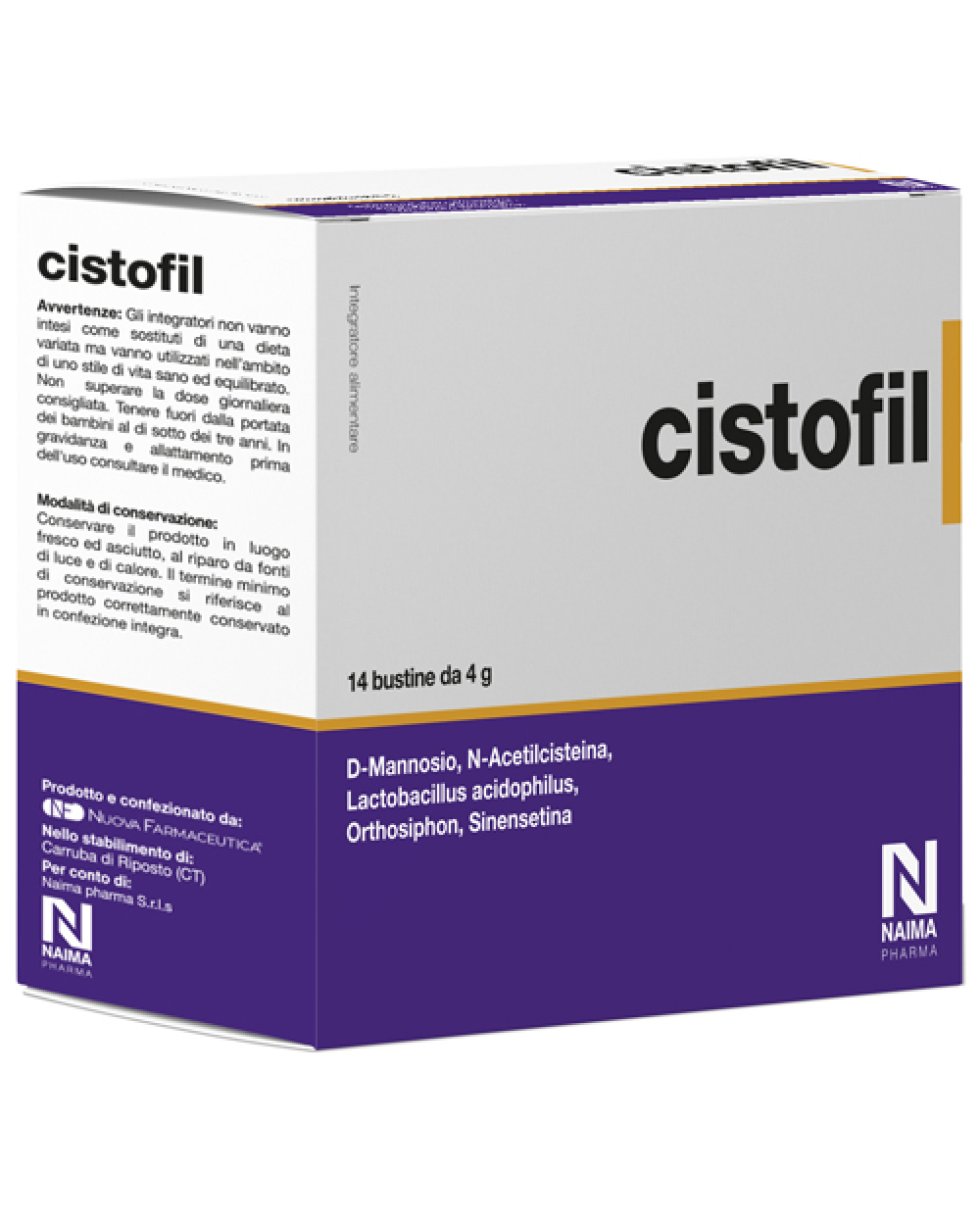 CISTOFIL 14 Bust.4g