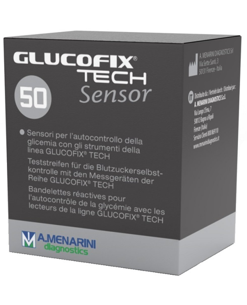 GLUCOFIX TECH SENSOR 50STR