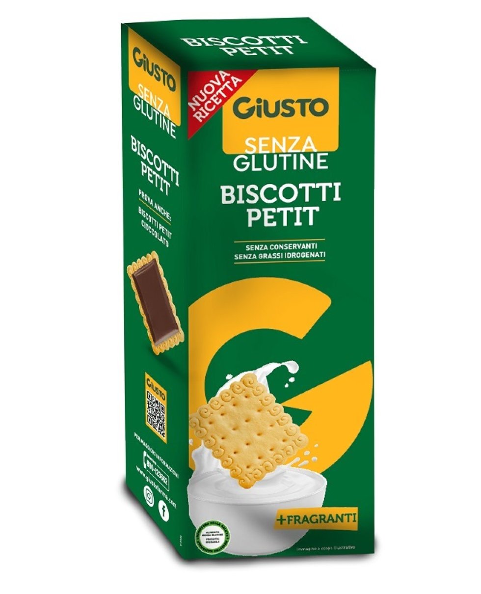 GIUSTO S/G BISCOTTI PETIT 175G