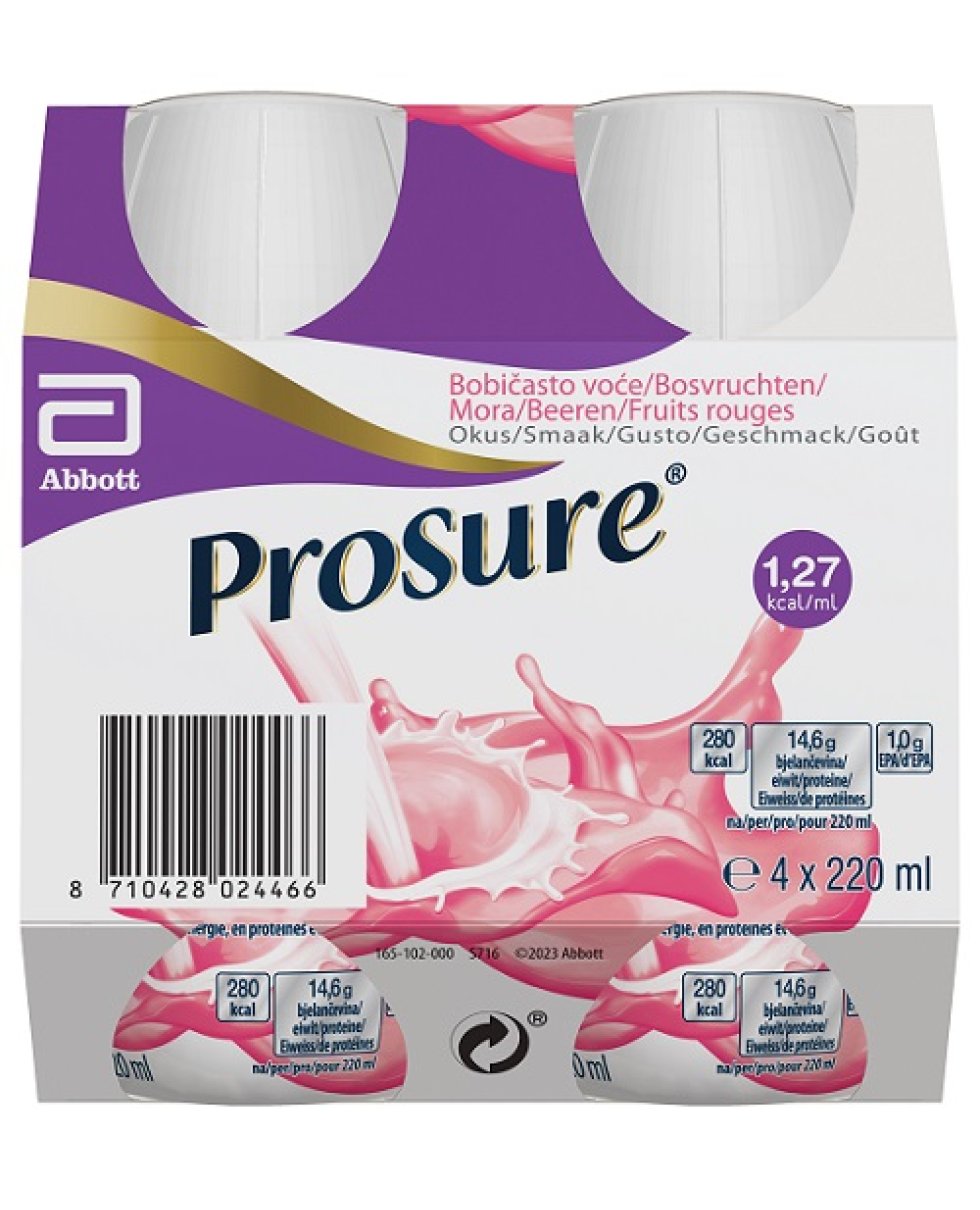 PROSURE BERRY 4BOTT 220ML