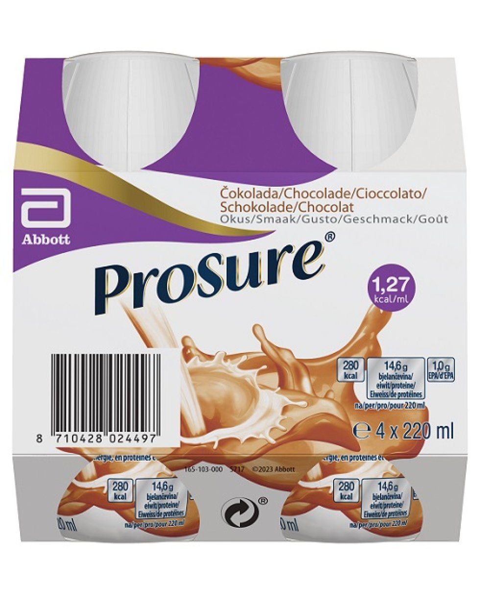 PROSURE CHOCOLATE 4BOTT 220ML