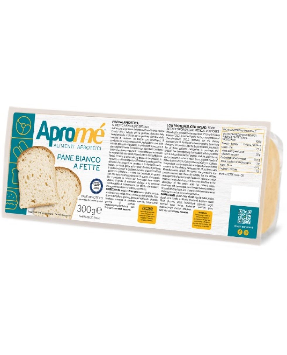 APROME'Pane Bianco Fette 300g