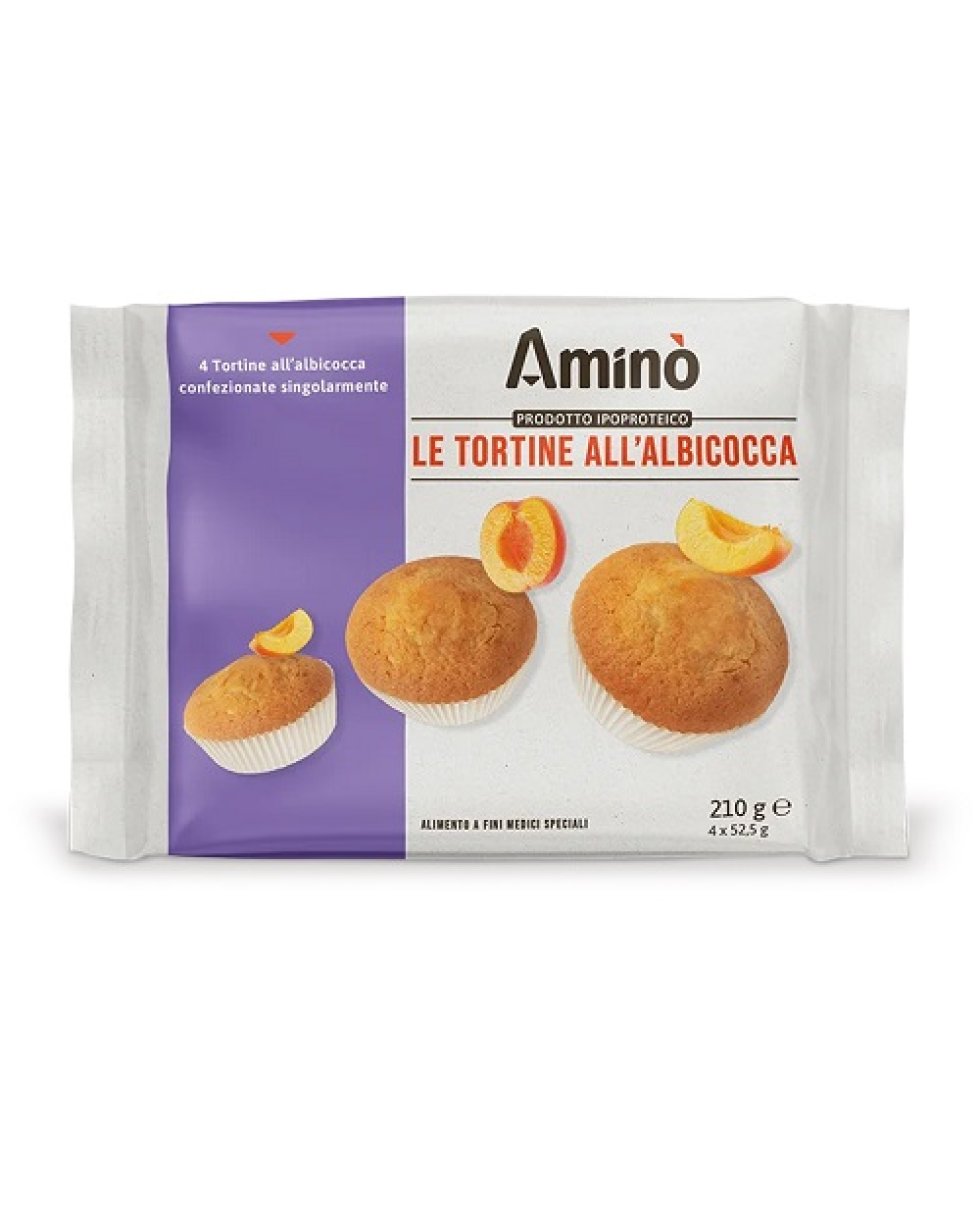 AMINO'Aprot.Tort.Albicocca 4pz