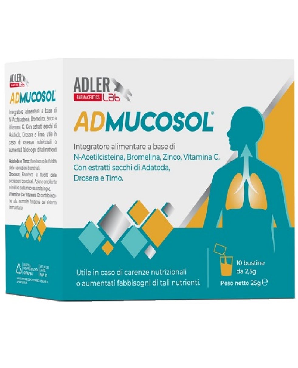 ADMUCOSOL 10 Bust.