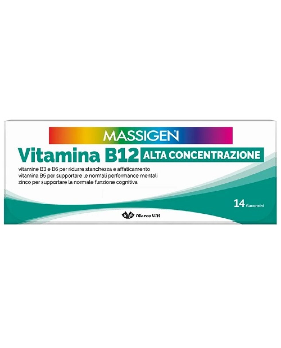 Massigen Dailyvit Vitamina B12 14 Flaconcini Da 8Ml