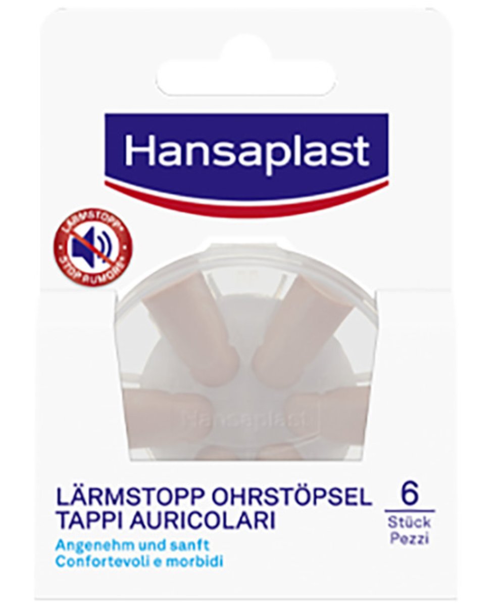 HANSAPLAST EAR PLUGS 6PZ