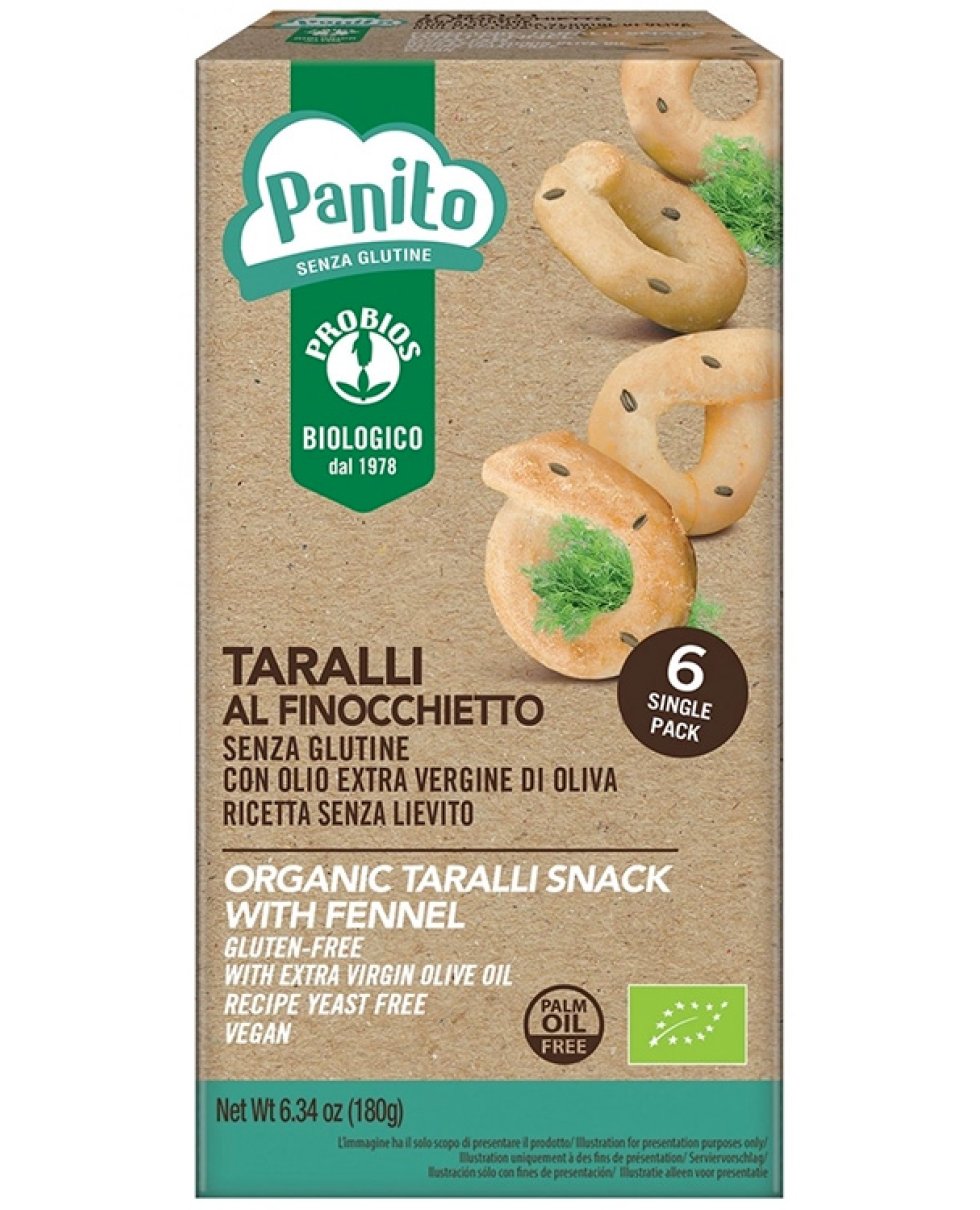 PANITO Taralli Finocch.180g