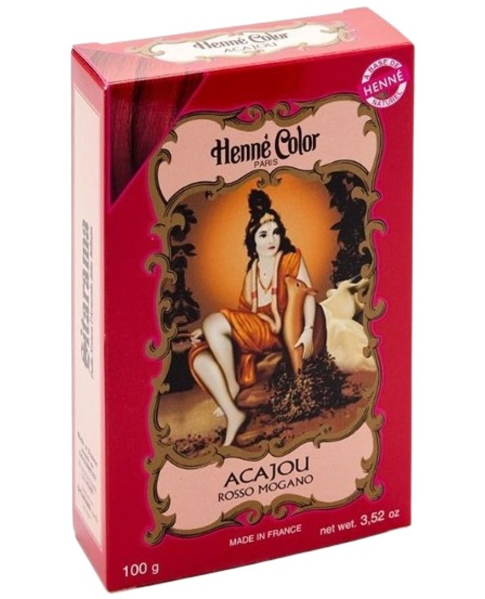 HENNE' COLOR ACAJOU ROSSO MOGA