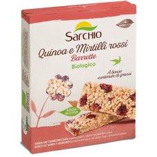 SARCHIO Snack Quinoa/Mirt.80g