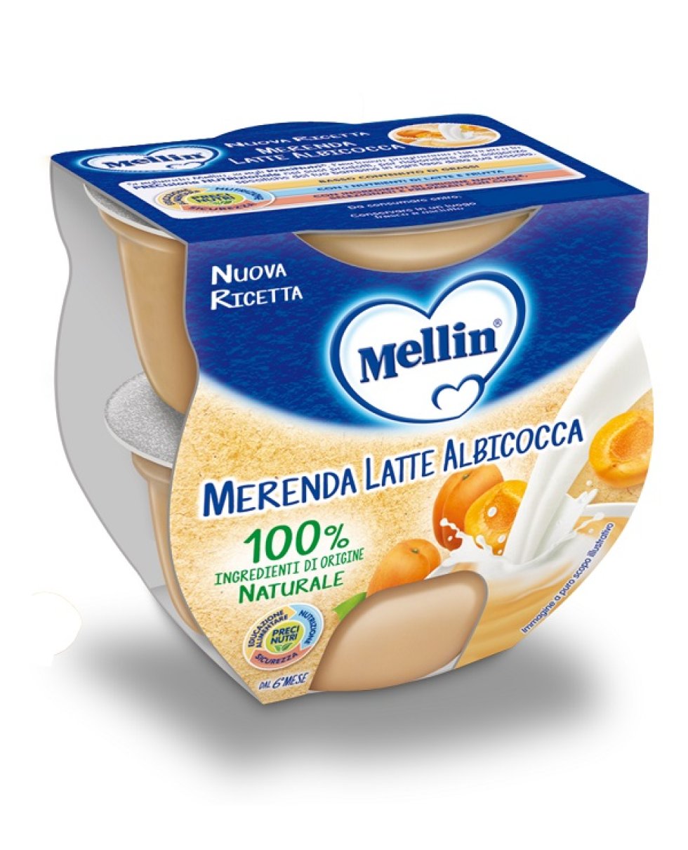 MELLIN MER LATTE ALB 2X100G