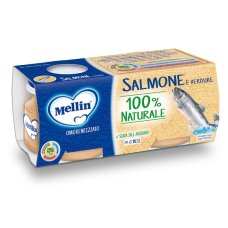 OMO MELLIN Salmone/Verd.4x80g