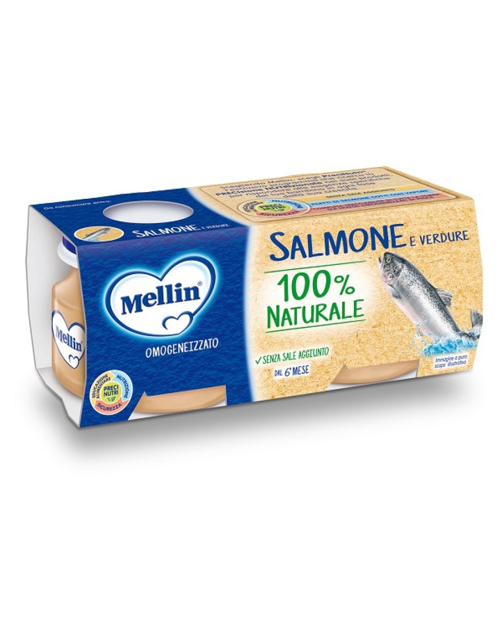 OMO MELLIN Salmone/Verd.4x80g