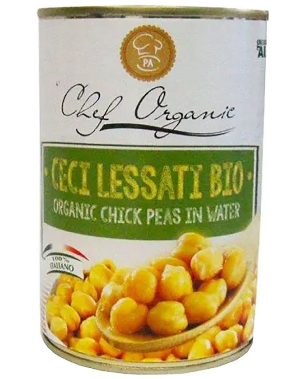 CHEF ORGANIC Ceci Lessati 400g