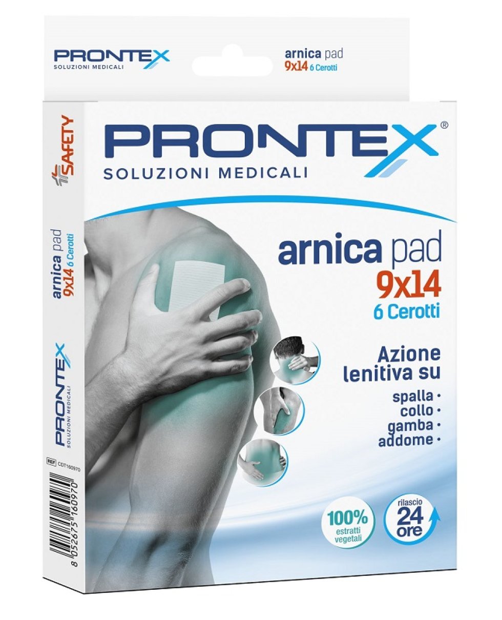 PRONTEX Arnica Pad 9x14 6pz