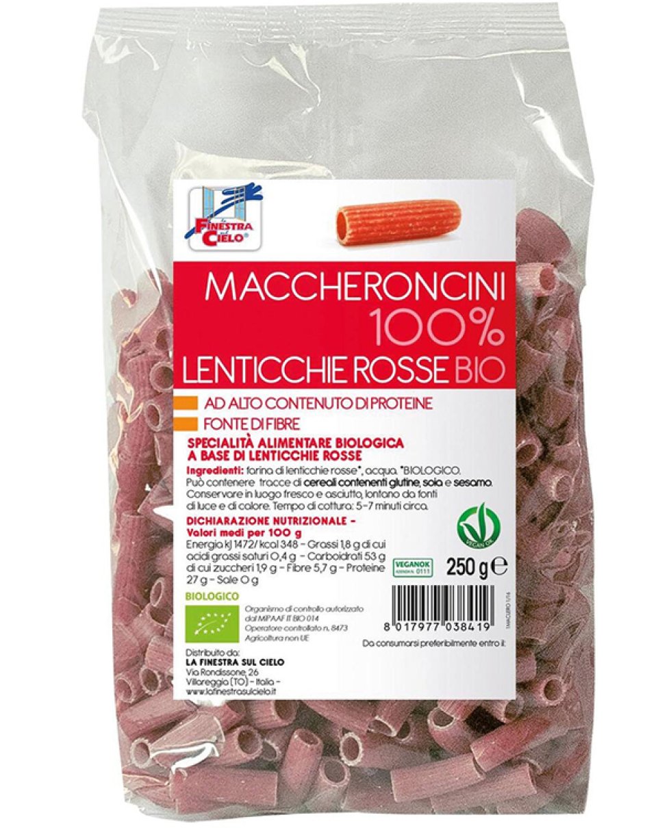 MACCHERONCINI 100% LENTIC RO