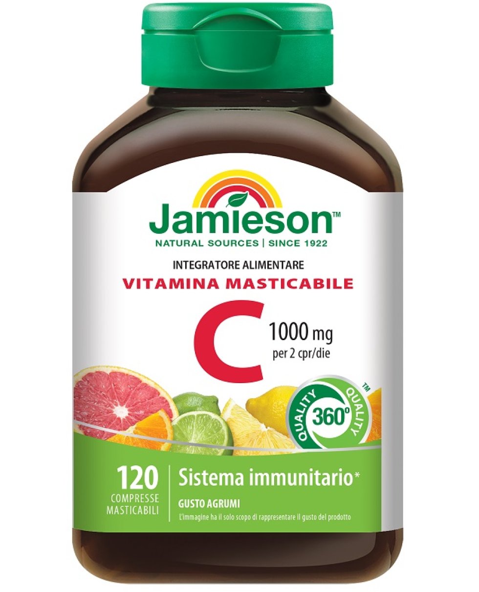 JAMIESON VIT.C MAST.AGR.120CPR