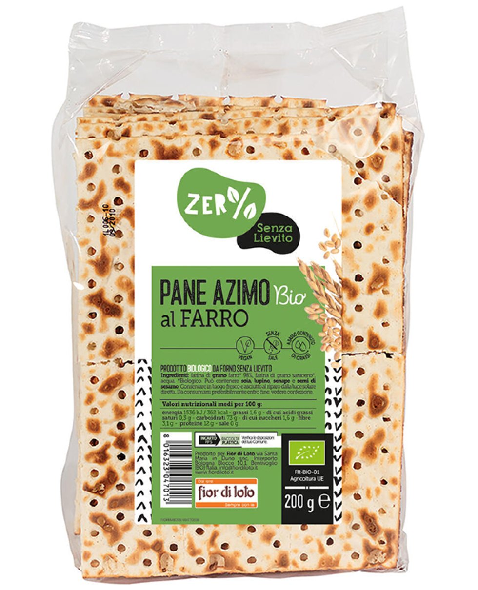 ZER%GLUT Pane Azzimo Farro200g