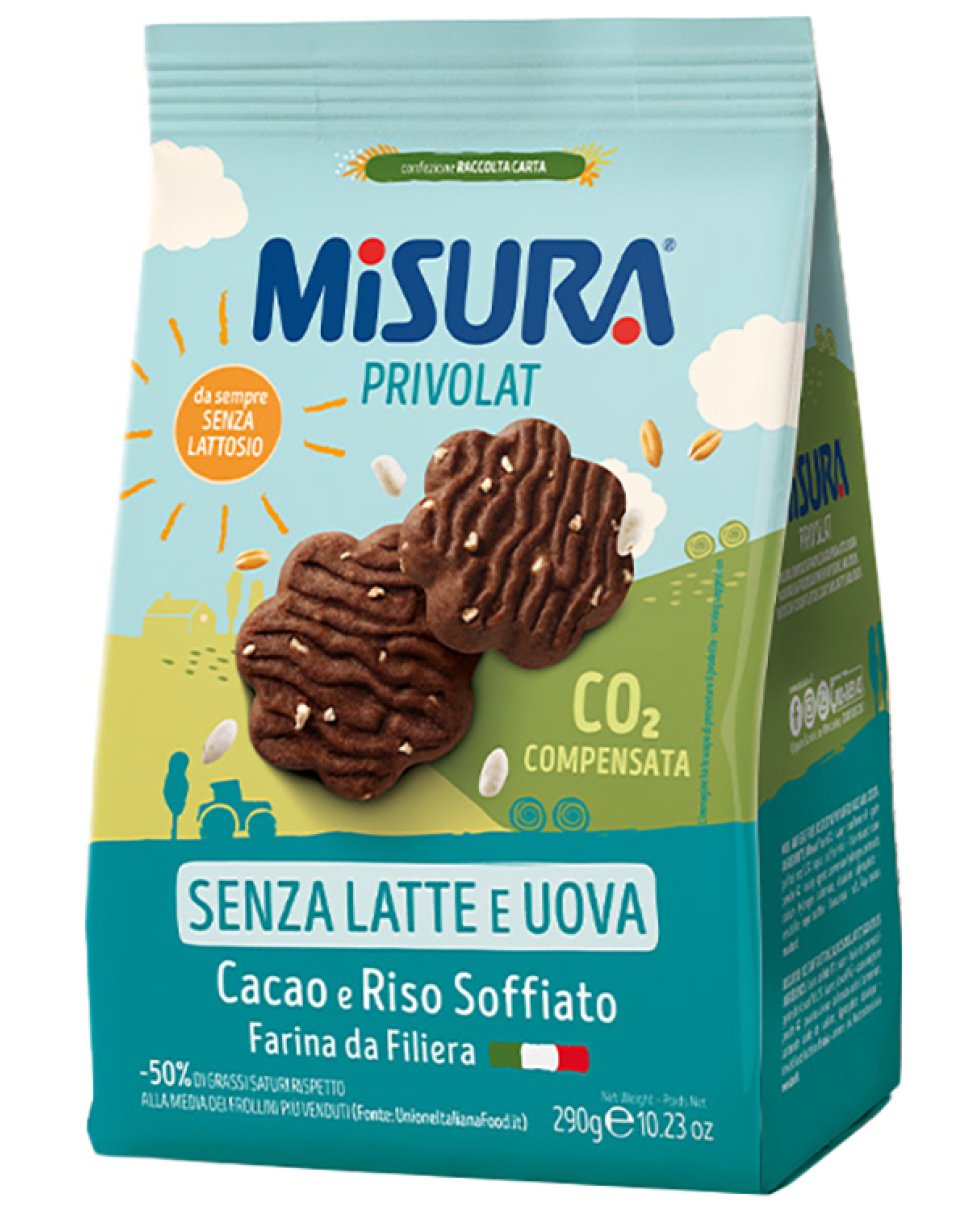 MISURA Bisc.Cacao R/Soff.290g