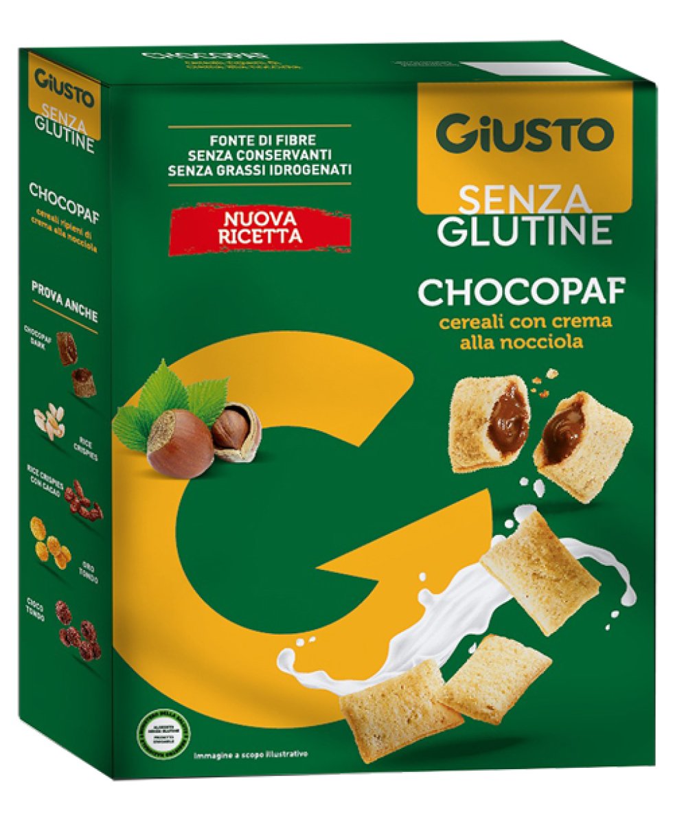 GIUSTO S/G CHOCOPAF 250g