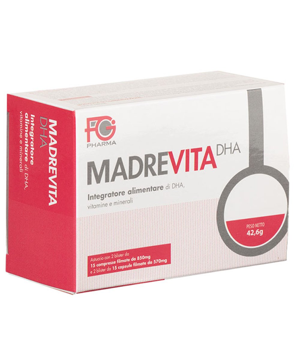 MADREVITA DHA 15CPR+15CPS