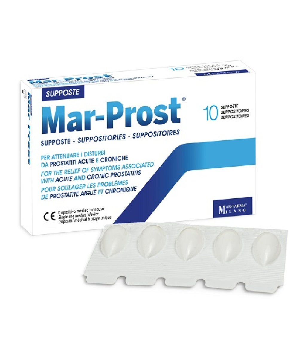 MAR-PROST SUPPOSTE 10PZ