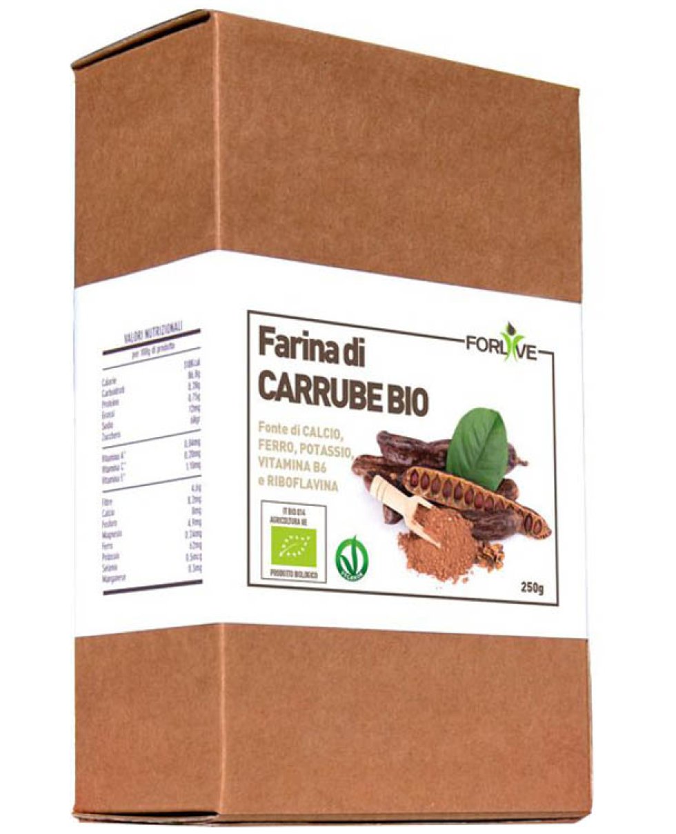 FARINA DI CARRUBE BIO 250GR FO