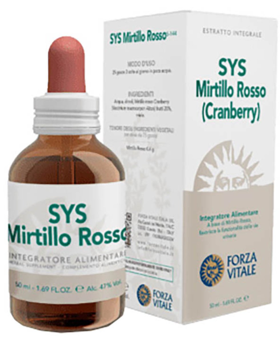 SYS MIRTILLO ROSSO GOCCE 50ML