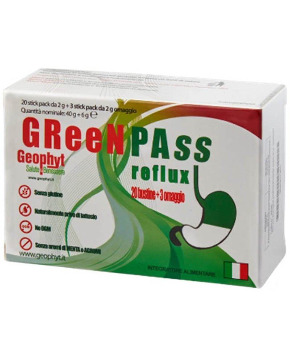 GREEN PASS REFLUX STICKPACK