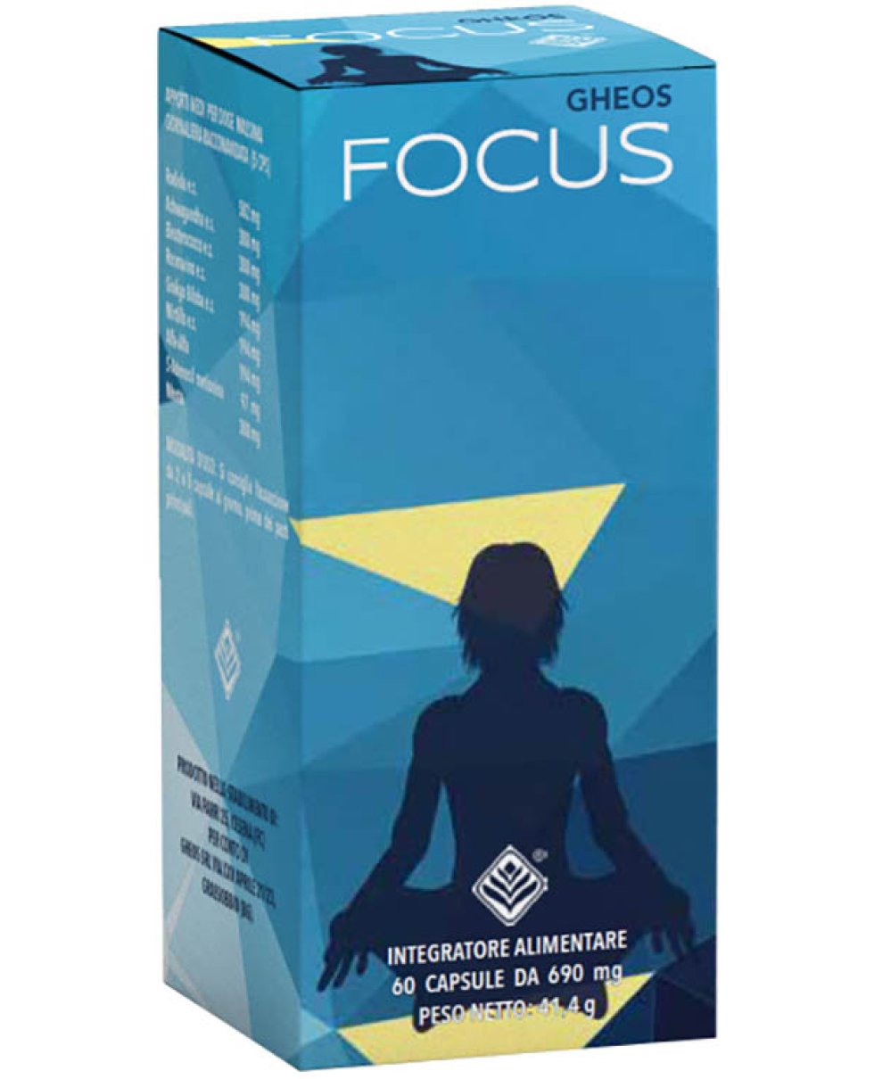 GHEOS FOCUS 60 Cps 690mg
