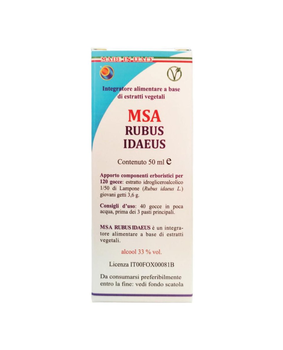 MSA RUBUS IDAEUS 50ML<