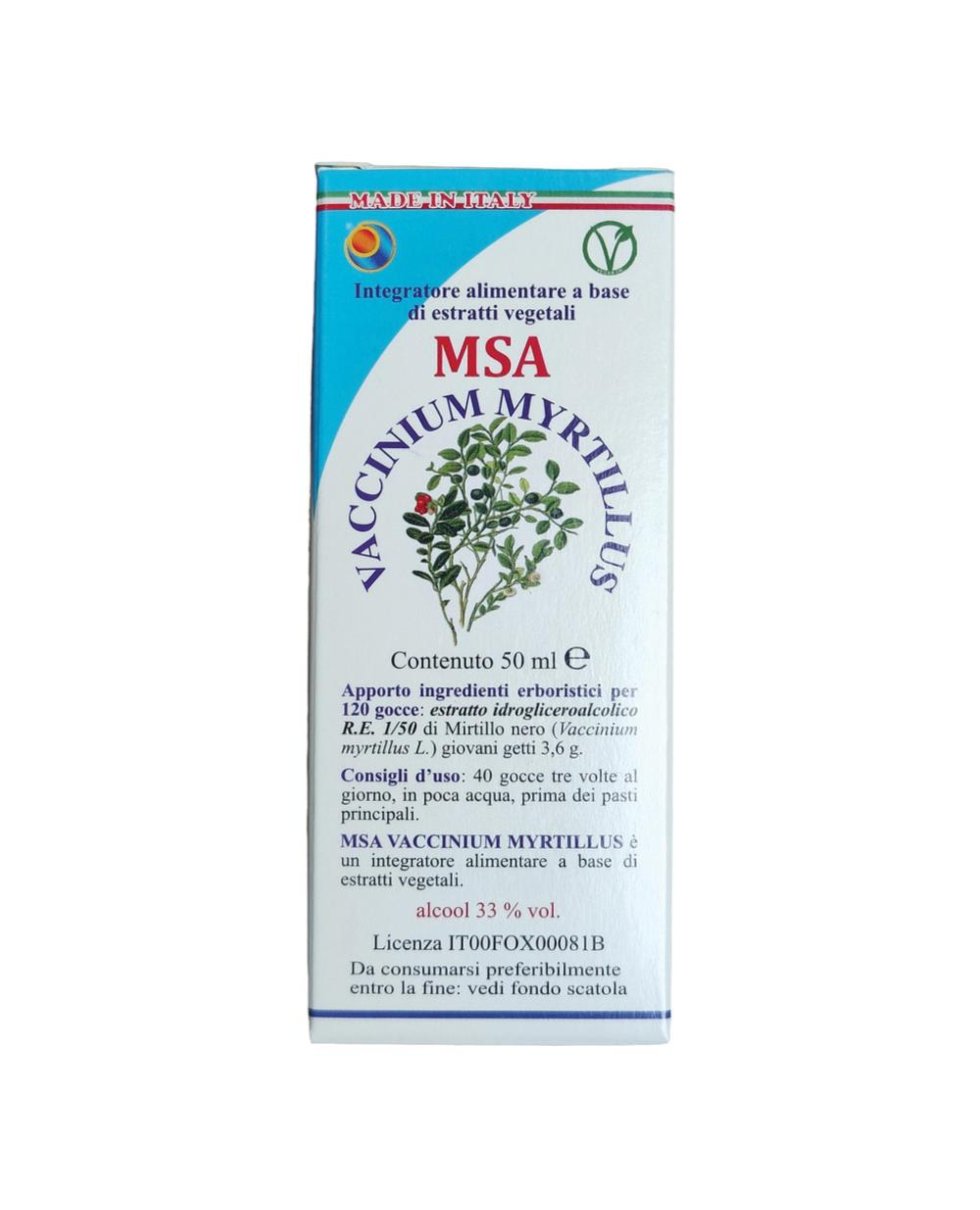 MSA VACCINIUM MYRTIL 50ML