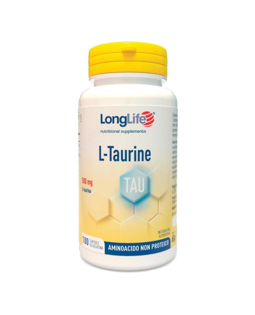 LONGLIFE LTAURINE 500MG 100CPS