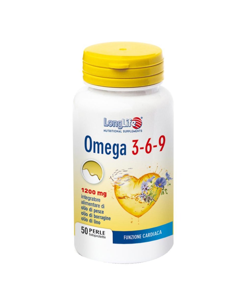 LONGLIFE OMEGA 3 6 9 50PRL