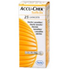 ACCU CHEK SOFTCLIX LANC  25PZ