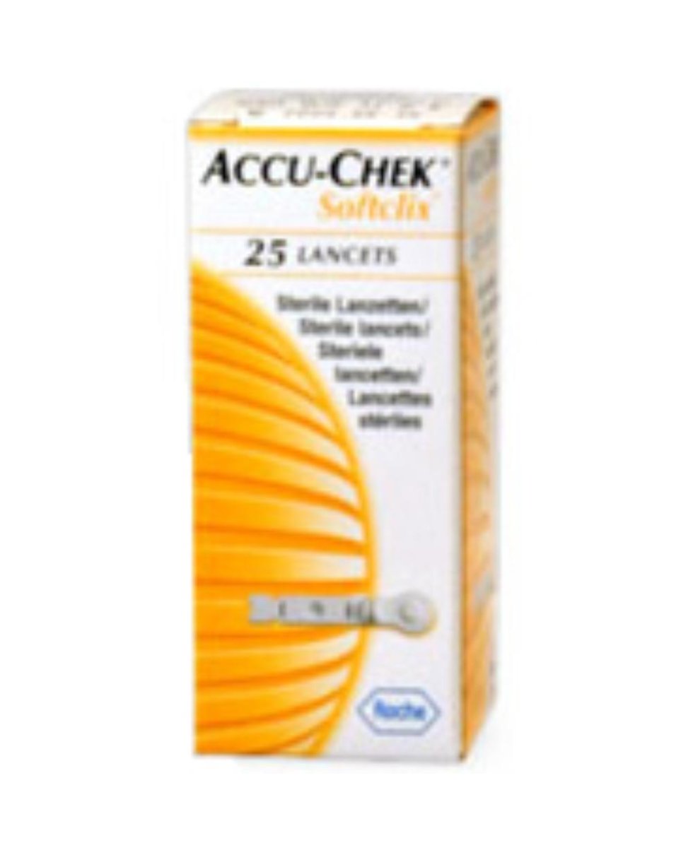 ACCU CHEK SOFTCLIX LANC  25PZ