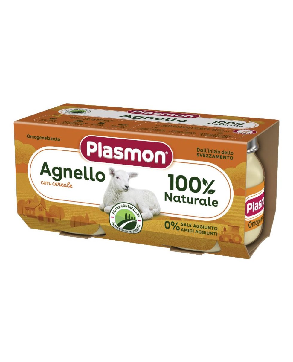 Plasmon Omog Agnello 80gx2pz