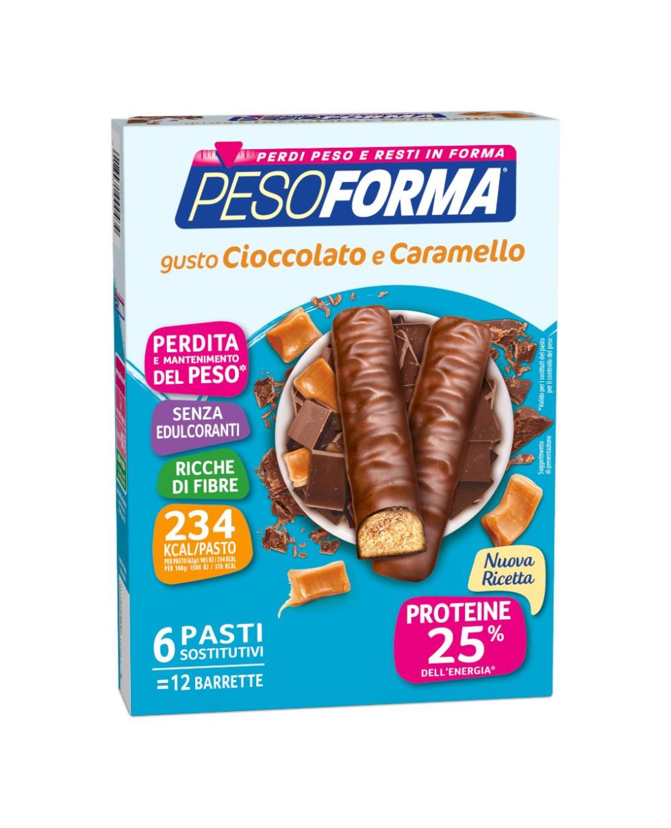 PESOFORMA BAR CARAMELLO 6PZ