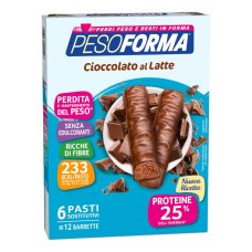 PESOFORMA BAR CIOCC LATTE 12PZ