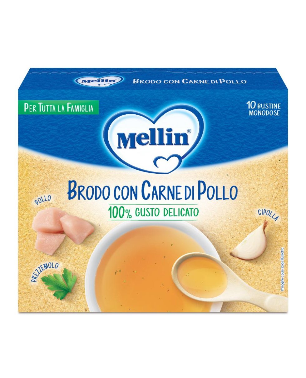 MELLIN BRODO DI POLLO/VERD