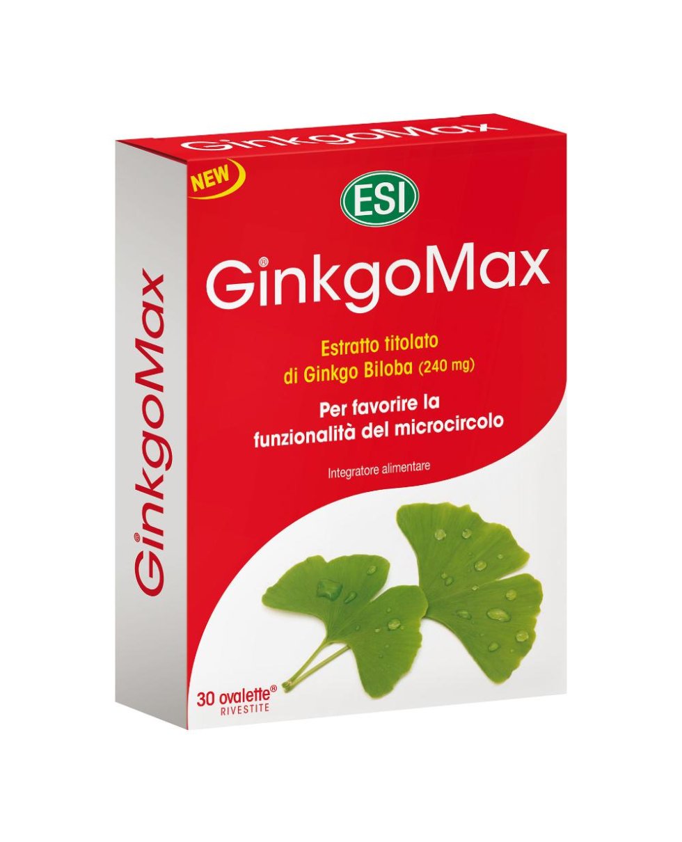 GINKGOMAX 30 OVALETTE ESI